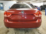 2015 Volkswagen Passat S Burgundy vin: 1VWAT7A32FC027315