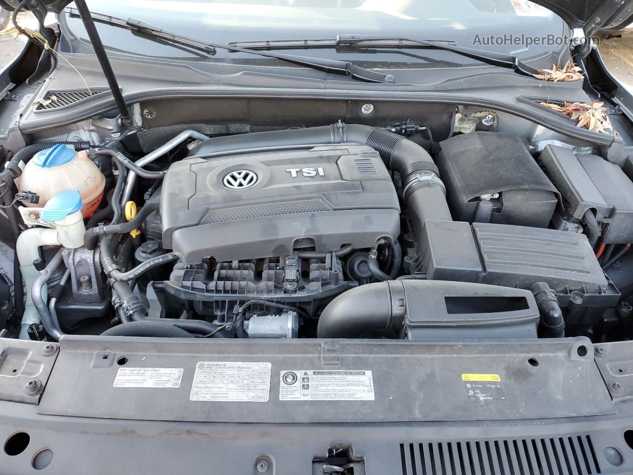 2015 Volkswagen Passat S Серый vin: 1VWAT7A32FC101834