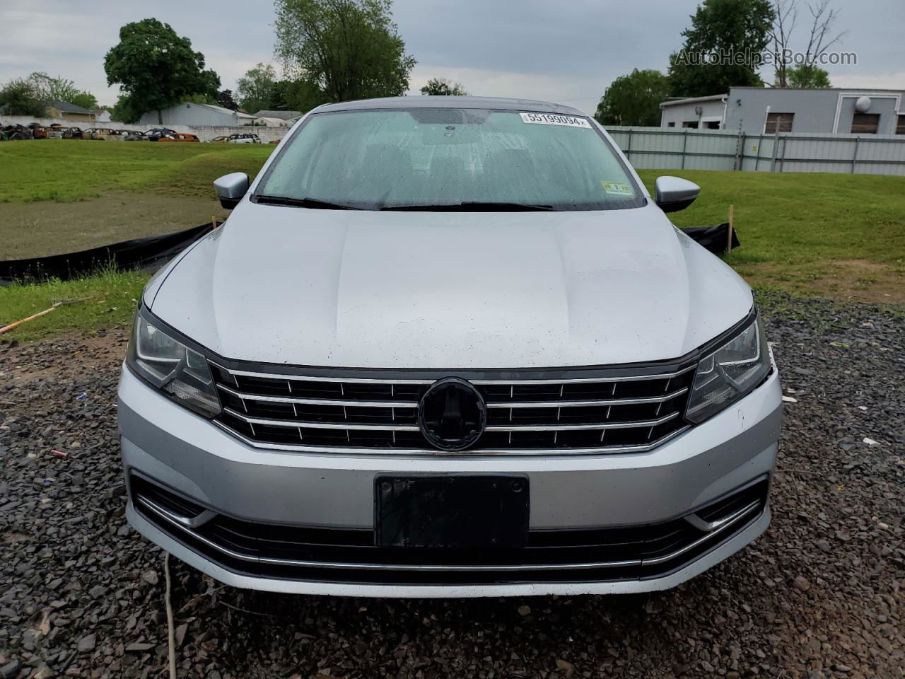 2016 Volkswagen Passat S Silver vin: 1VWAT7A32GC028532