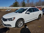 2017 Volkswagen Passat S White vin: 1VWAT7A32HC024160