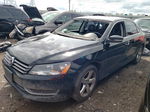 2014 Volkswagen Passat S Black vin: 1VWAT7A33EC036085