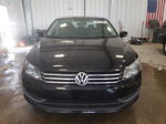 2014 Volkswagen Passat S Black vin: 1VWAT7A33EC080376