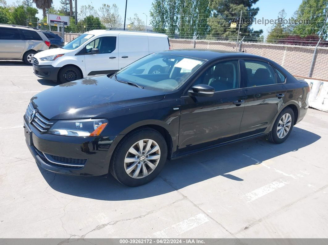 2015 Volkswagen Passat 1.8t Wolfsburg Edition Черный vin: 1VWAT7A33FC020292