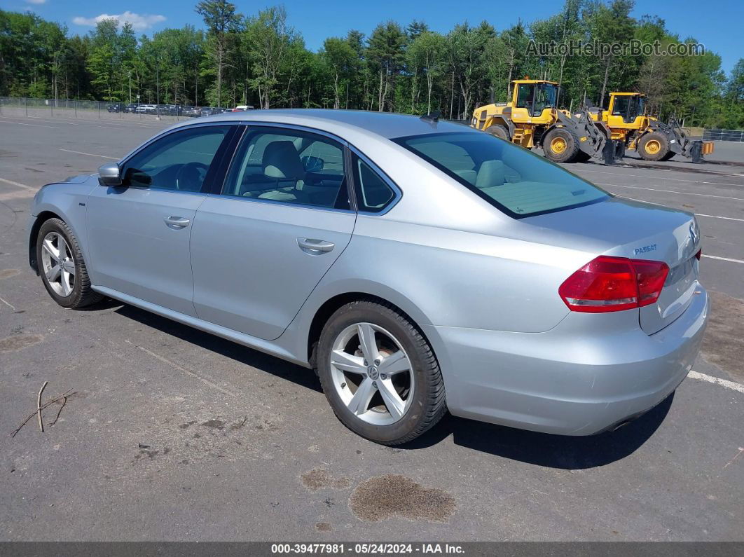 2015 Volkswagen Passat 1.8t Limited Edition Silver vin: 1VWAT7A33FC100126