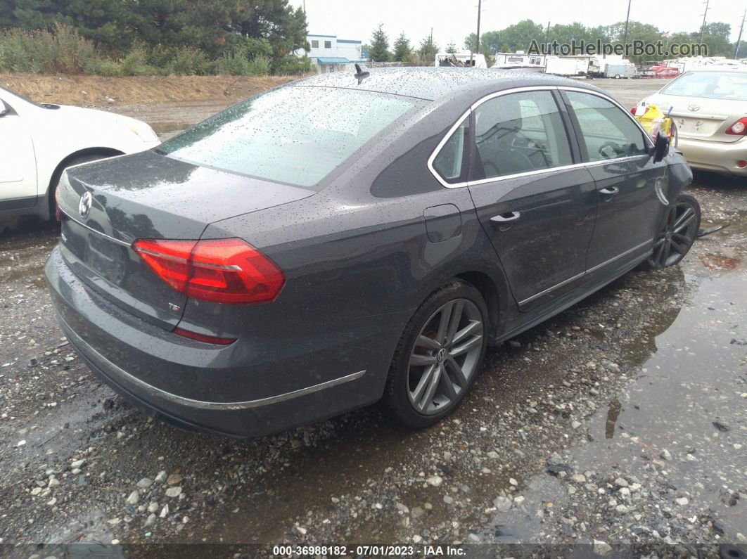 2016 Volkswagen Passat 1.8t R-line W/comfort Pkg Gray vin: 1VWAT7A33GC052838