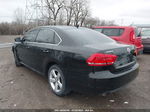 2014 Volkswagen Passat 1.8t Wolfsburg Edition Black vin: 1VWAT7A34EC021109