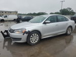 2014 Volkswagen Passat S Silver vin: 1VWAT7A34EC028562