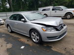 2014 Volkswagen Passat S Серебряный vin: 1VWAT7A34EC035253