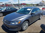 2015 Volkswagen Passat 1.8t S Gray vin: 1VWAT7A34FC024626