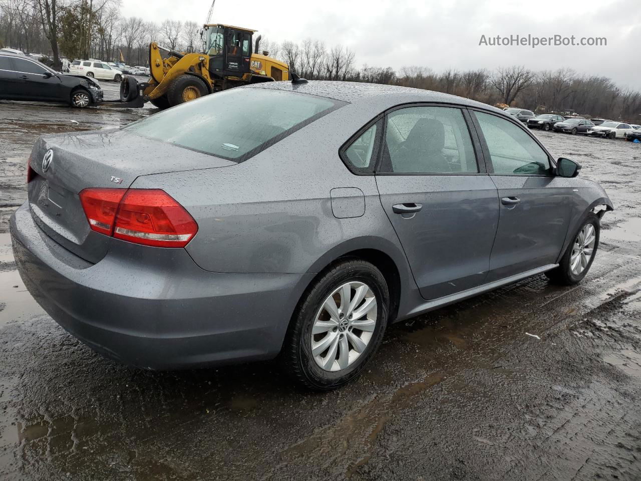 2015 Volkswagen Passat S Charcoal vin: 1VWAT7A34FC037943