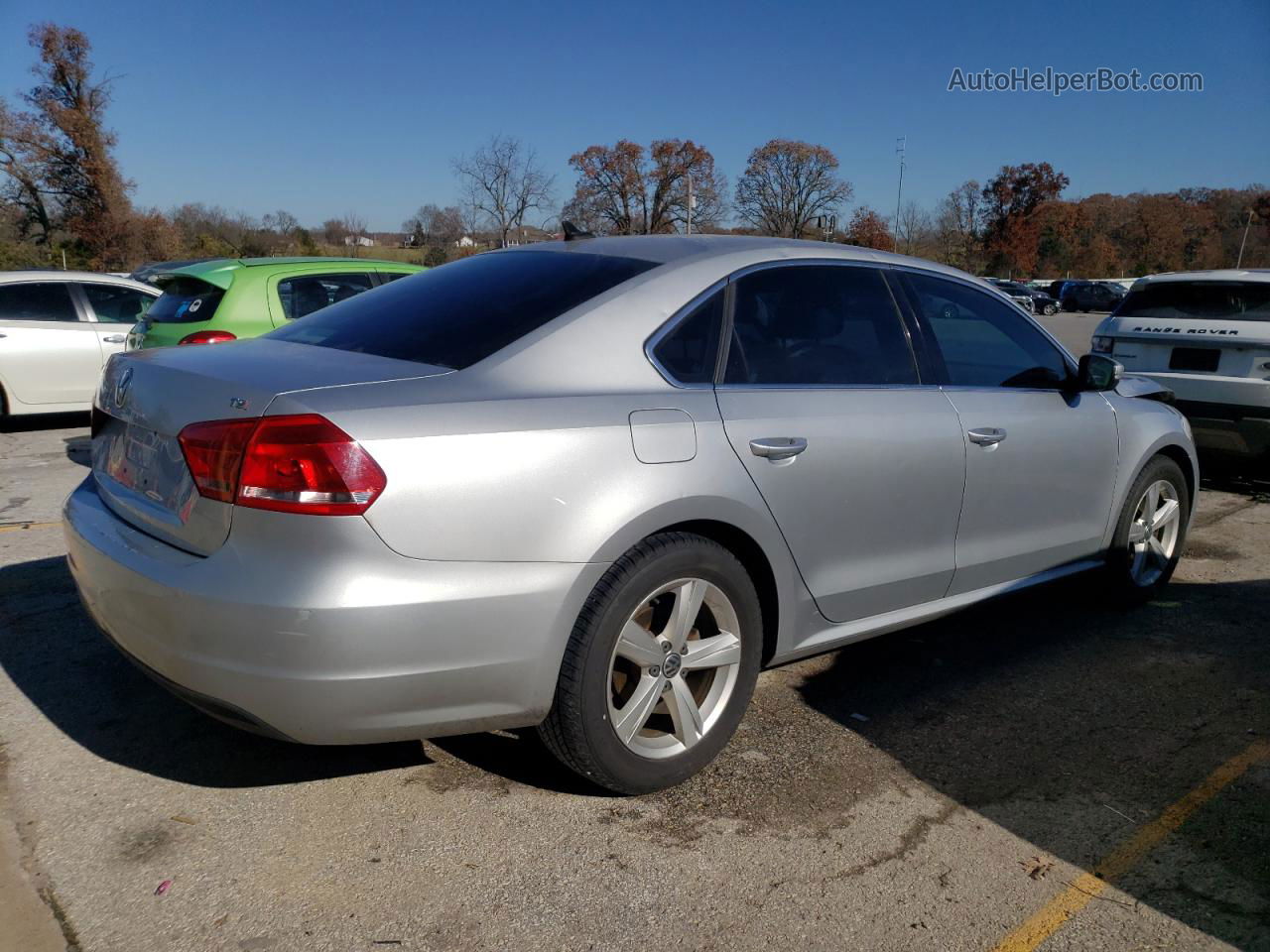 2015 Volkswagen Passat S Silver vin: 1VWAT7A34FC073485