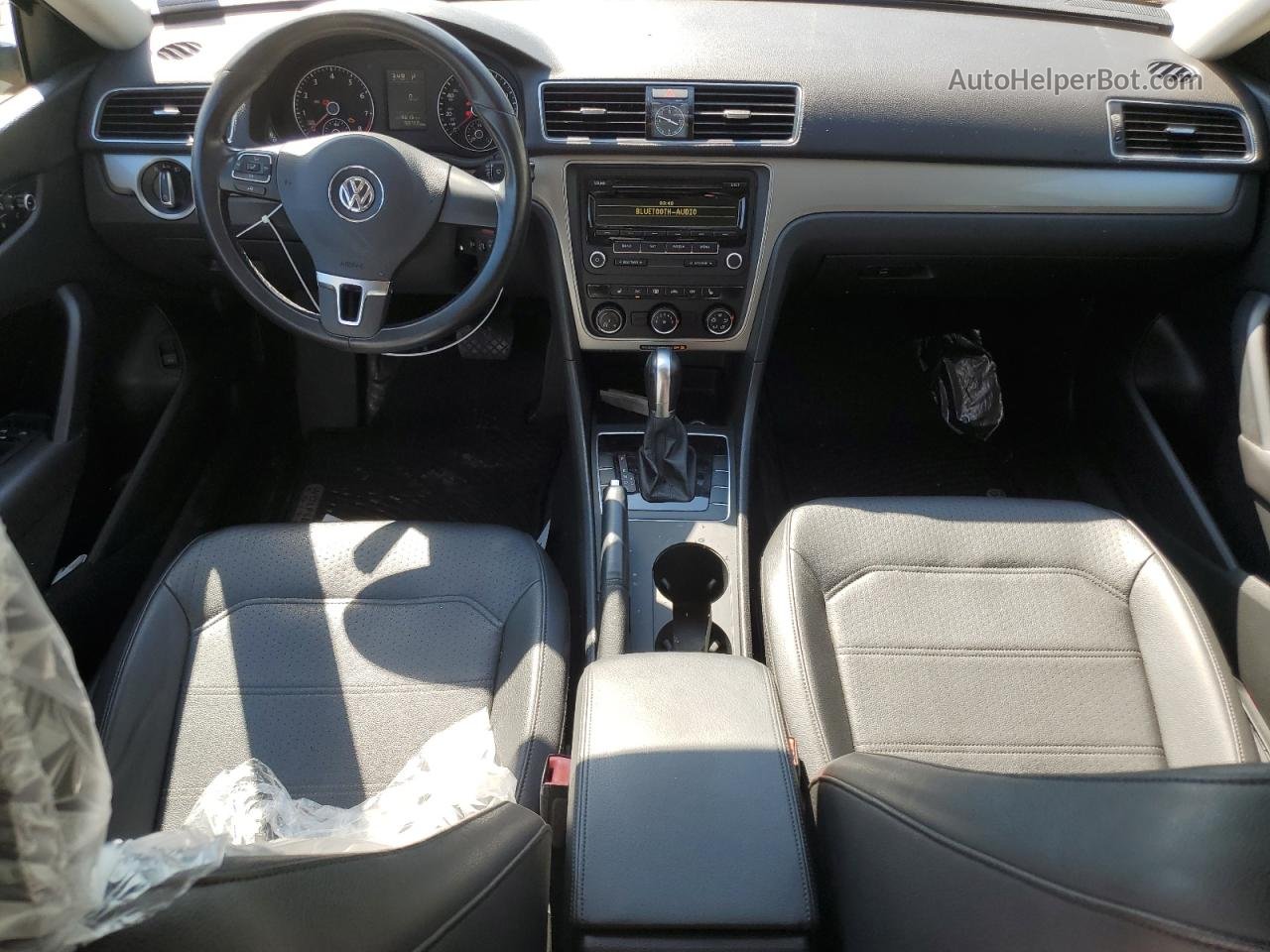 2015 Volkswagen Passat S Серый vin: 1VWAT7A34FC090545