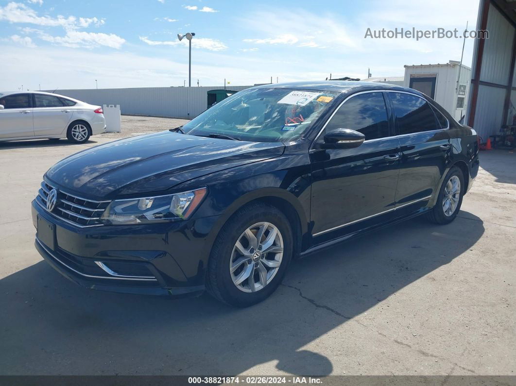 2016 Volkswagen Passat 1.8t S Черный vin: 1VWAT7A34GC009836