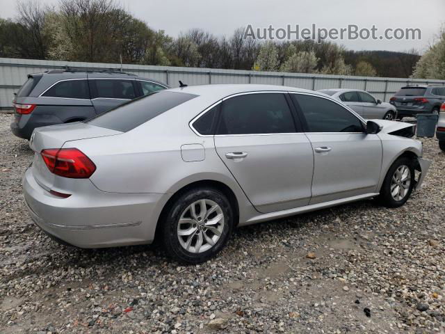 2016 Volkswagen Passat S Silver vin: 1VWAT7A34GC032677