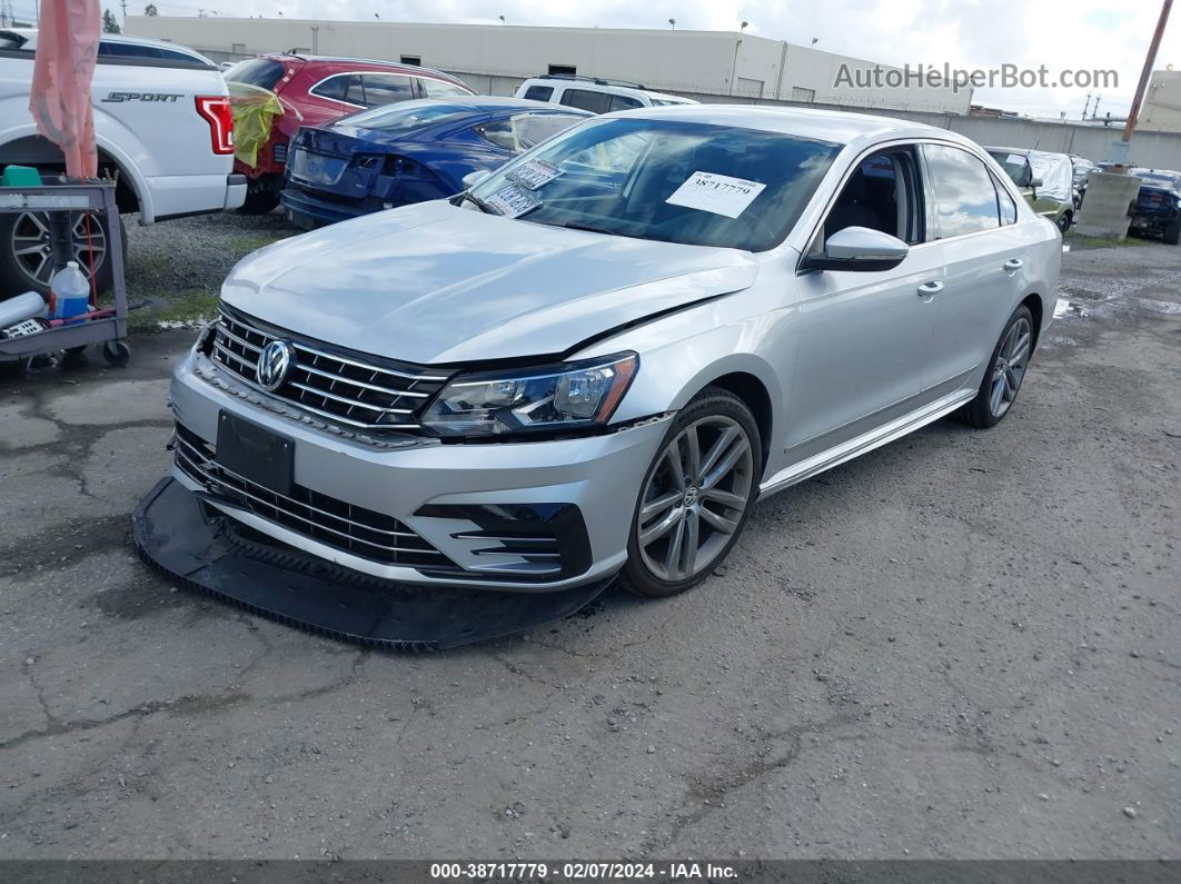 2016 Volkswagen Passat 1.8t R-line/1.8t S Серебряный vin: 1VWAT7A34GC037359