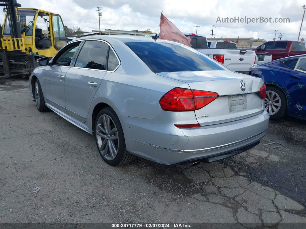 2016 Volkswagen Passat 1.8t R-line/1.8t S Silver vin: 1VWAT7A34GC037359