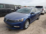 2016 Volkswagen Passat S Blue vin: 1VWAT7A34GC039628