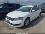 2014 Volkswagen Passat 1.8t S White vin: 1VWAT7A35EC092397