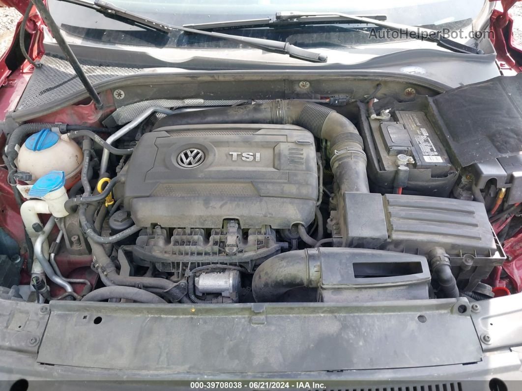 2015 Volkswagen Passat 1.8t Wolfsburg Edition Red vin: 1VWAT7A35FC007690