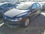 2015 Volkswagen Passat S Blue vin: 1VWAT7A35FC053004