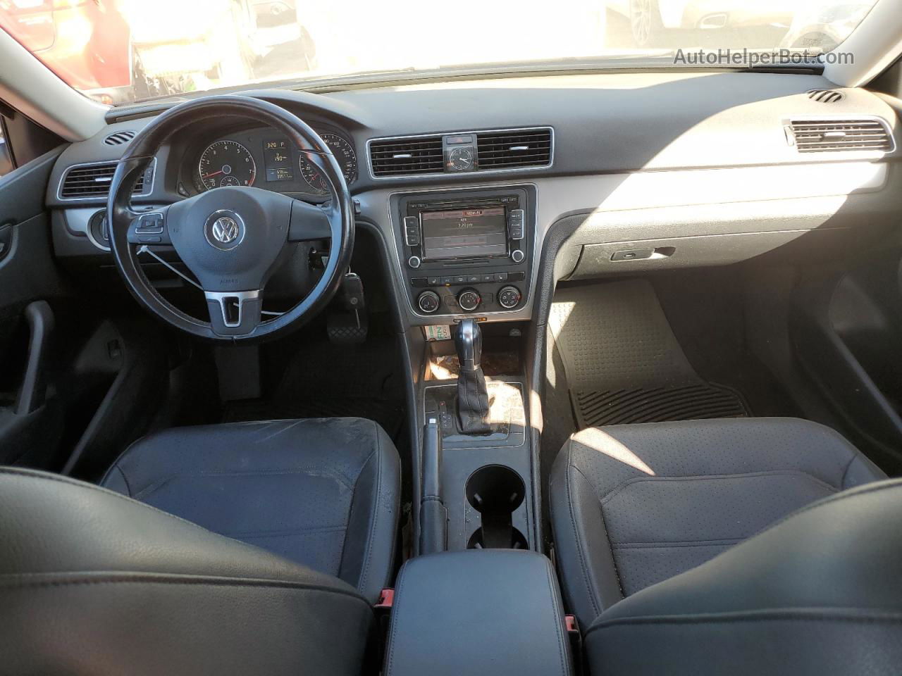 2015 Volkswagen Passat S Синий vin: 1VWAT7A35FC053004