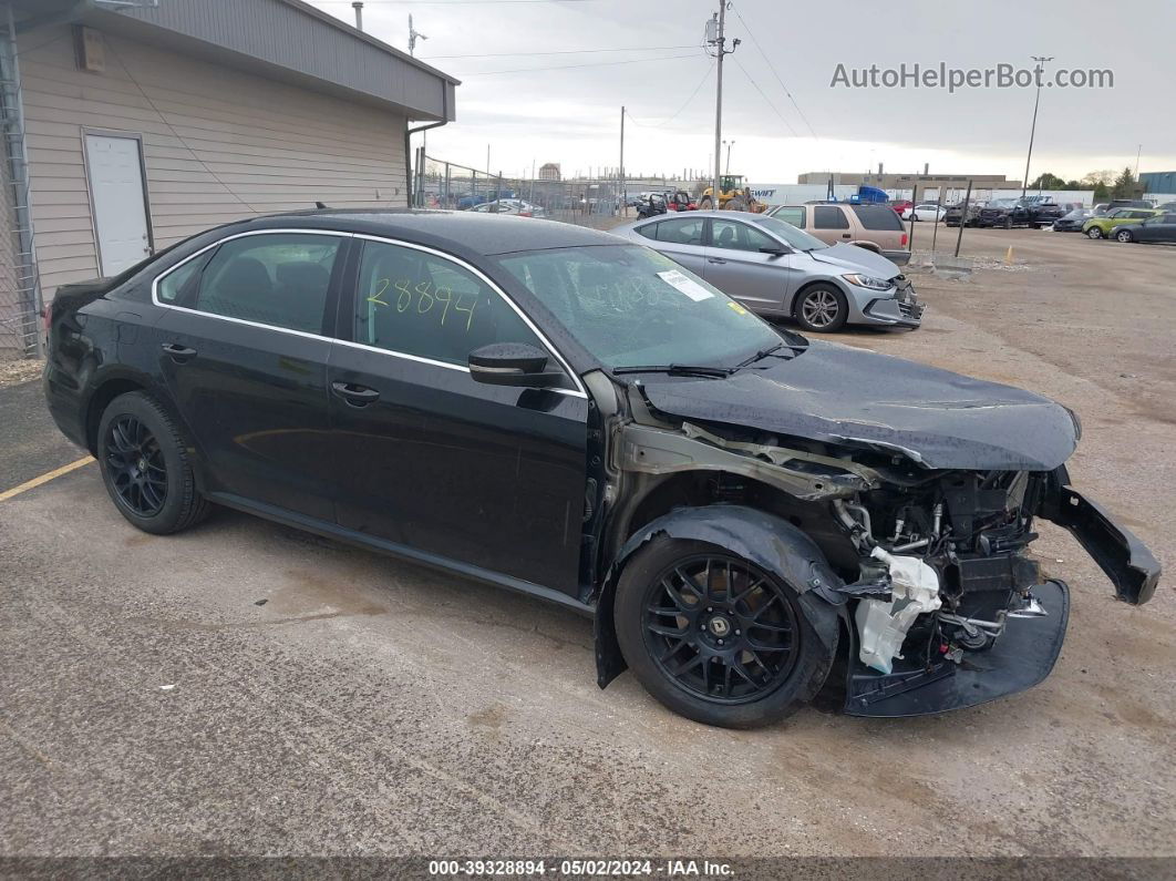 2015 Volkswagen Passat 1.8t Limited Edition Black vin: 1VWAT7A35FC100791