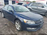 2015 Volkswagen Passat 1.8t Limited Edition Dark Blue vin: 1VWAT7A35FC113010