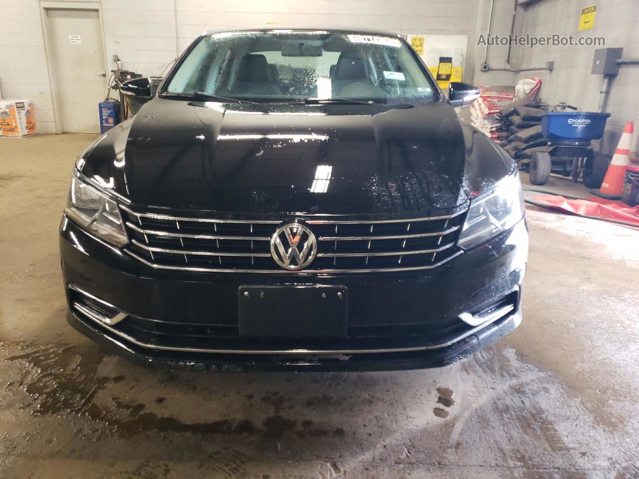 2016 Volkswagen Passat S Black vin: 1VWAT7A35GC036172