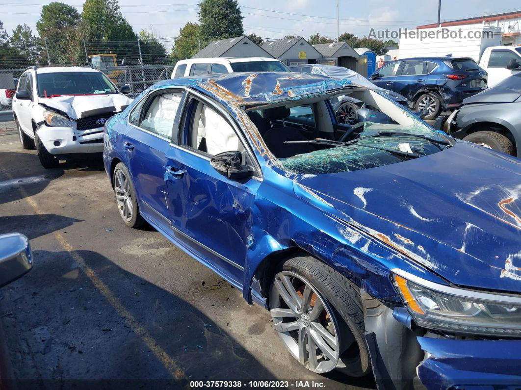 2016 Volkswagen Passat 1.8t R-line Blue vin: 1VWAT7A35GC044644