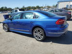 2016 Volkswagen Passat S Синий vin: 1VWAT7A35GC069608