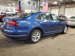 2017 Volkswagen Passat S Blue vin: 1VWAT7A35HC010317