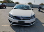 2015 Volkswagen Passat S White vin: 1VWAT7A36FC030587