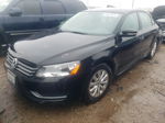 2015 Volkswagen Passat S Черный vin: 1VWAT7A36FC035854