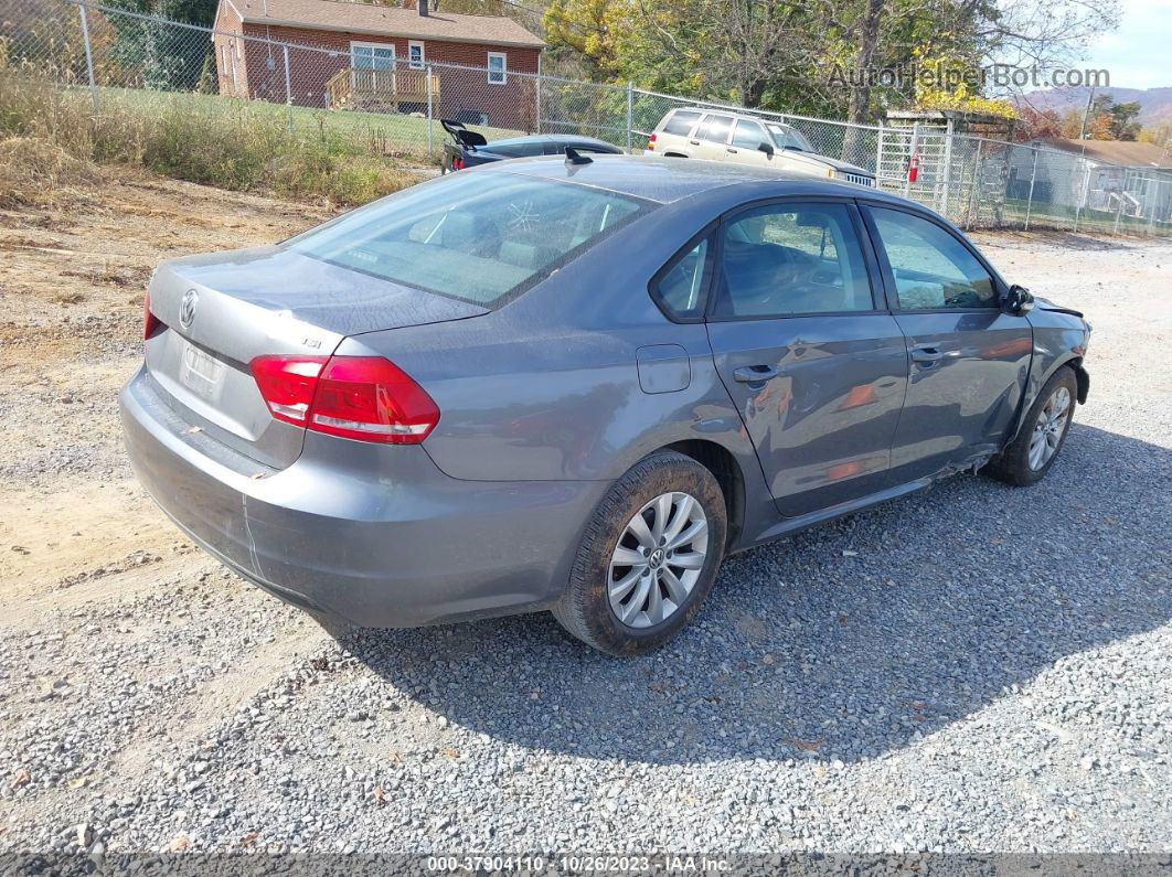 2015 Volkswagen Passat 1.8t Wolfsburg Ed Серый vin: 1VWAT7A36FC044831