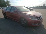 2015 Volkswagen Passat S Burgundy vin: 1VWAT7A36FC094192