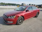 2015 Volkswagen Passat S Burgundy vin: 1VWAT7A36FC094192