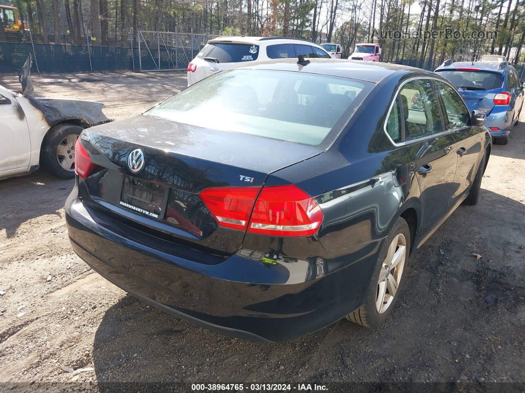 2015 Volkswagen Passat 1.8t Limited Edition Черный vin: 1VWAT7A36FC106180