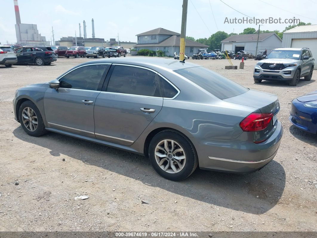 2016 Volkswagen Passat 1.8t S Gray vin: 1VWAT7A36GC007439