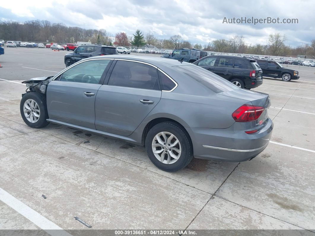 2017 Volkswagen Passat 1.8t S Gray vin: 1VWAT7A36HC026963