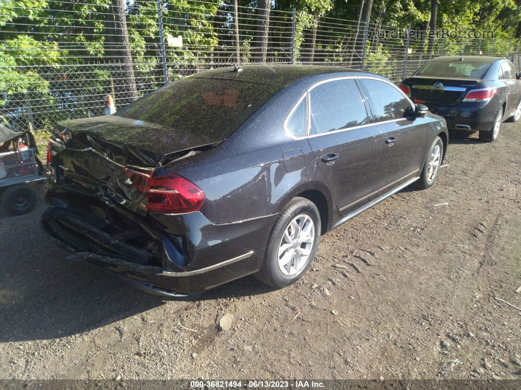 2017 Volkswagen Passat 1.8t S Black vin: 1VWAT7A36HC039695