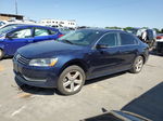 2014 Volkswagen Passat S Blue vin: 1VWAT7A37EC044190