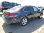 2014 Volkswagen Passat S Blue vin: 1VWAT7A37EC044190