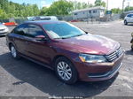 2014 Volkswagen Passat 1.8t Wolfsburg Edition Brown vin: 1VWAT7A37EC086228