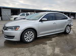 2015 Volkswagen Passat S Silver vin: 1VWAT7A37FC043266