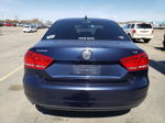 2015 Volkswagen Passat S Синий vin: 1VWAT7A37FC084397