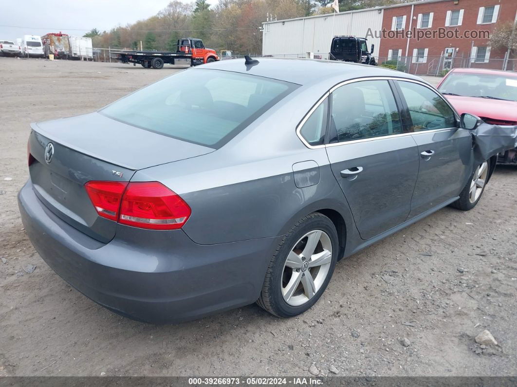 2015 Volkswagen Passat 1.8t Limited Edition Gray vin: 1VWAT7A37FC105460