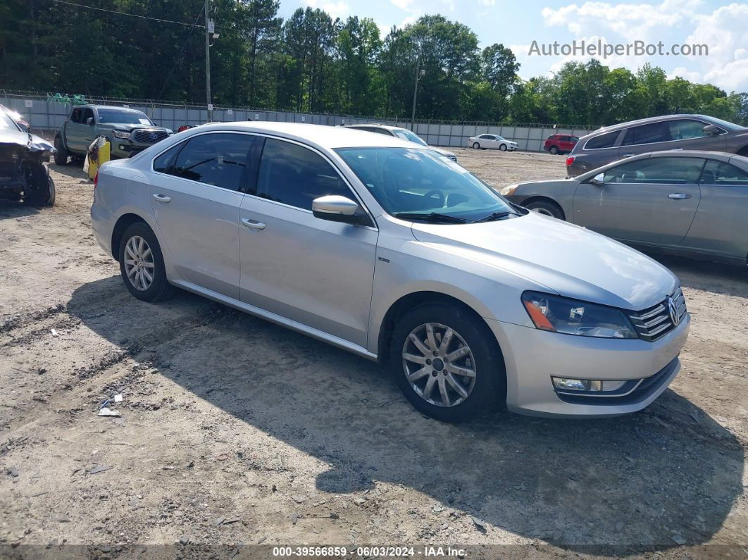 2015 Volkswagen Passat 1.8t Limited Edition Silver vin: 1VWAT7A37FC116748