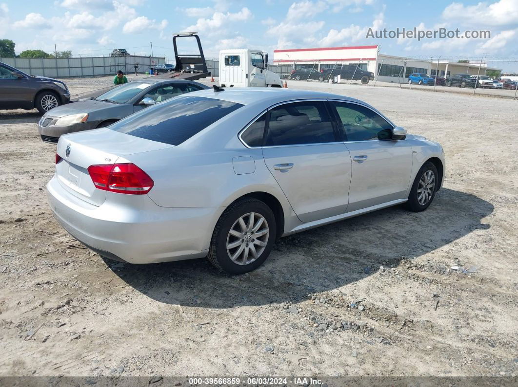 2015 Volkswagen Passat 1.8t Limited Edition Silver vin: 1VWAT7A37FC116748