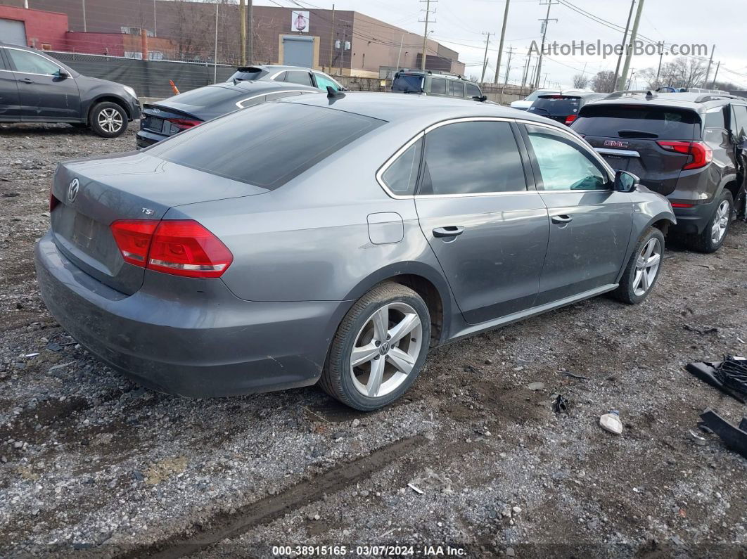 2015 Volkswagen Passat 1.8t Limited Edition Серый vin: 1VWAT7A37FC120735