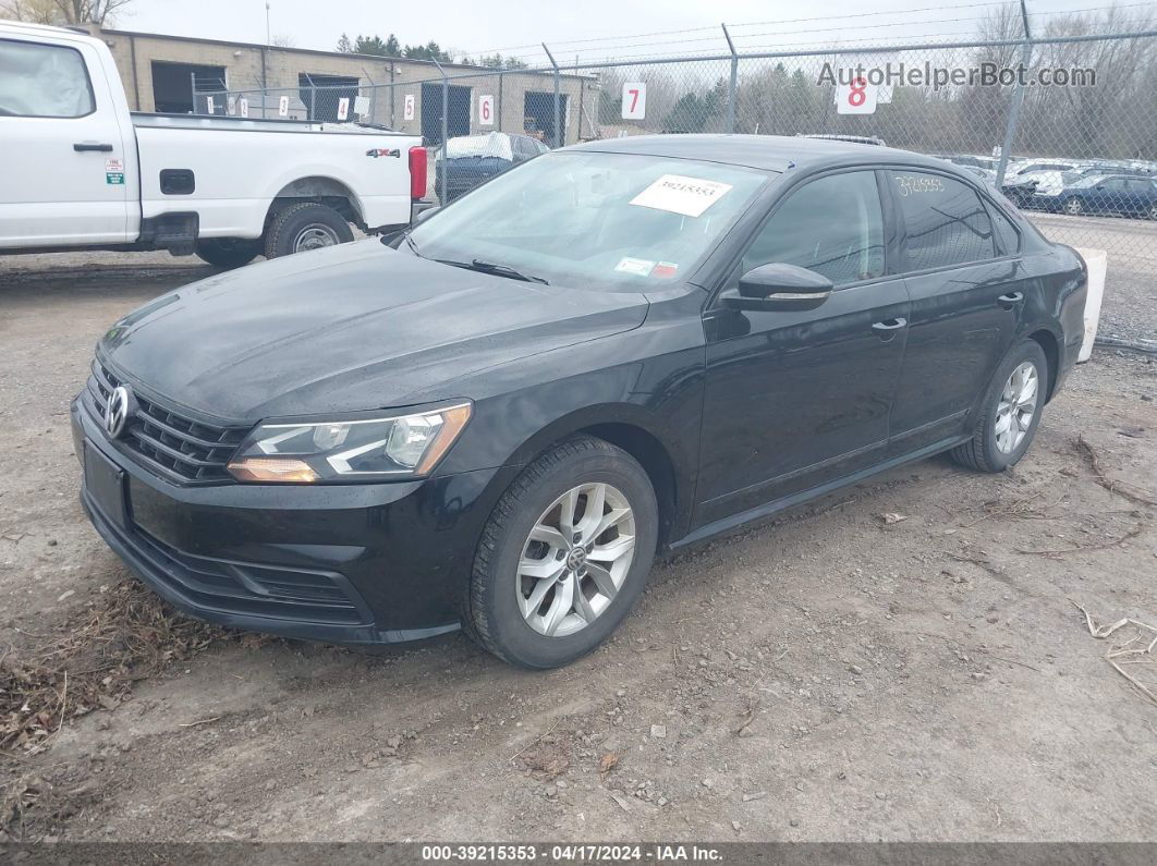 2016 Volkswagen Passat 1.8t S Черный vin: 1VWAT7A37GC011838